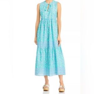 Vineyard Vines Women's Guana Floral Tiered Midi Dress